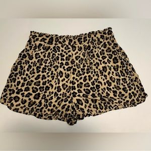 ABOUND Cheetah Print Shorts Size XL